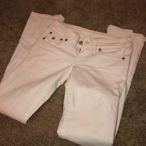 Size 27 Billy White True Religion Jeans